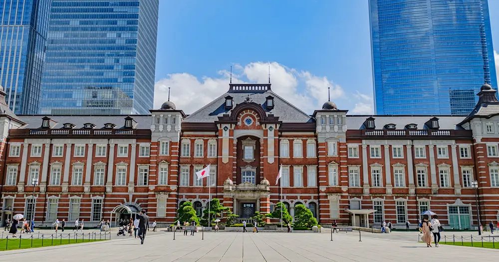 A view of BOXIV SHARE MARUNOUCHI Station