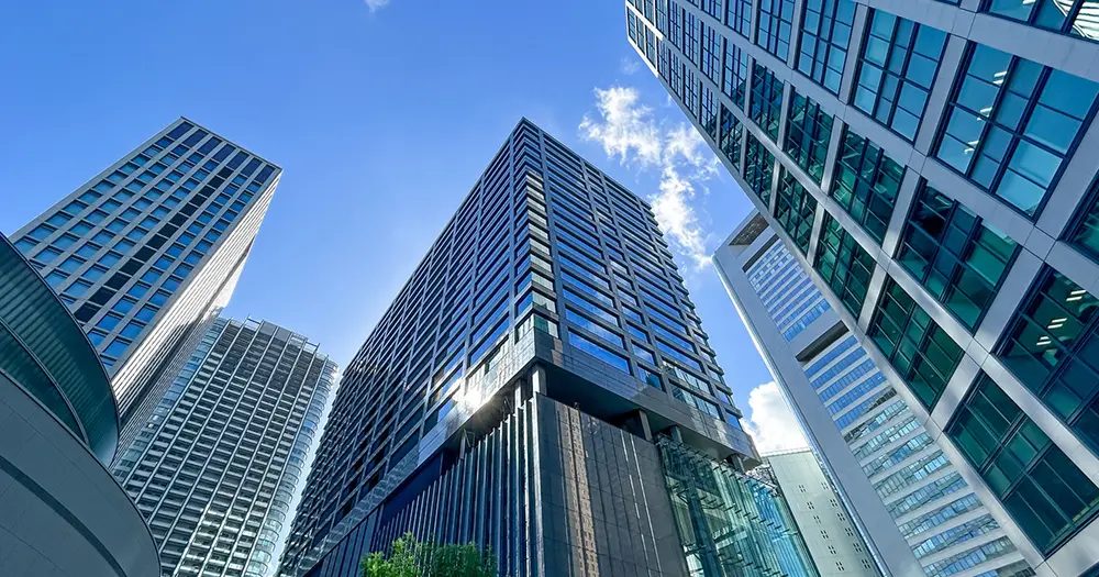 A view of BOXIV SHARE SHIODOME Station